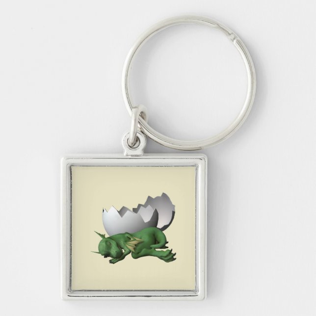 Newborn Dragon Keychain (Front)
