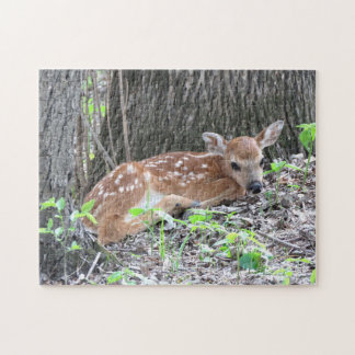 Newborn fawn puzzle