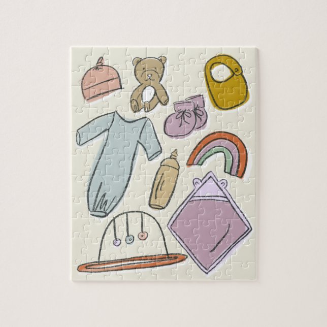 Newborn Illustrations Jigsaw Puzzle (Vertical)