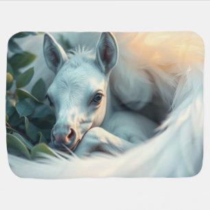 Newborn Pegasus Baby Baby Blanket