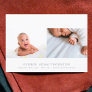 newborn photo collage baby birth announcement