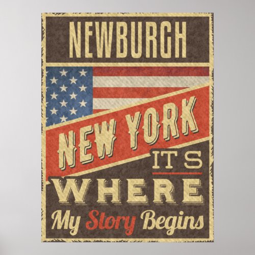 Newburgh New York Poster