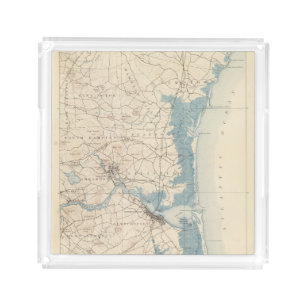 Newburyport, Massachusetts Acrylic Tray