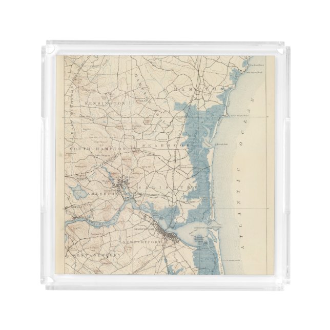 Newburyport, Massachusetts Acrylic Tray (Front)