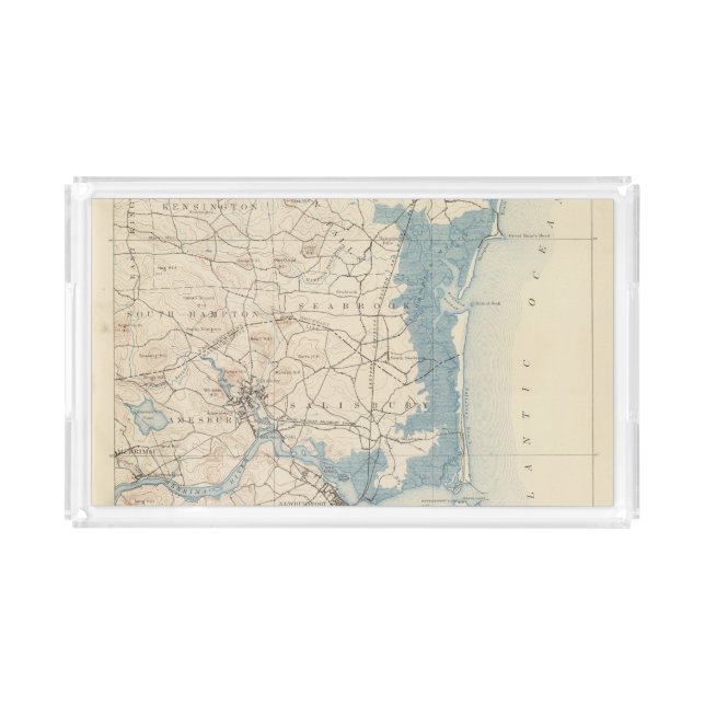 Newburyport, Massachusetts Acrylic Tray (Front)