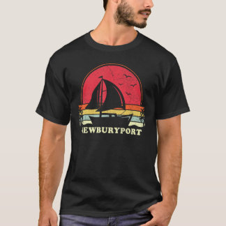Newburyport Massachusetts Boating Captain Sailor S T-Shirt