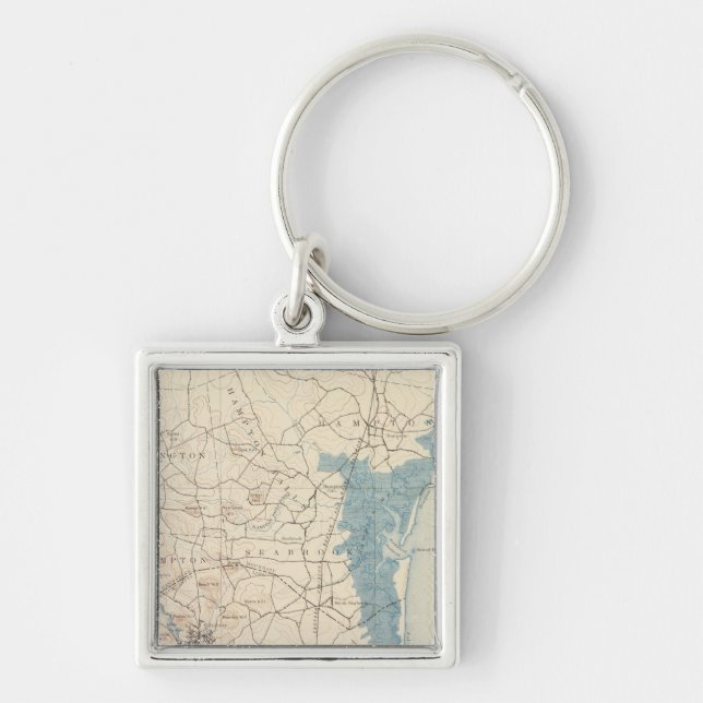 Newburyport, Massachusetts Keychain (Front)