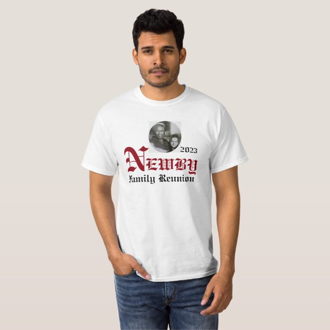 NEWBY 2023 FAMILY REUNION T-Shirt (Front Full)