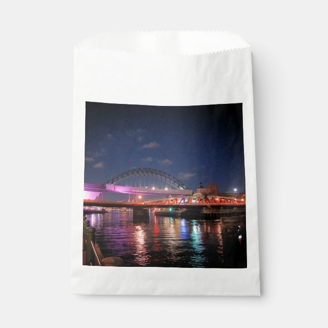 Newcastle bridges favor bag (Front)