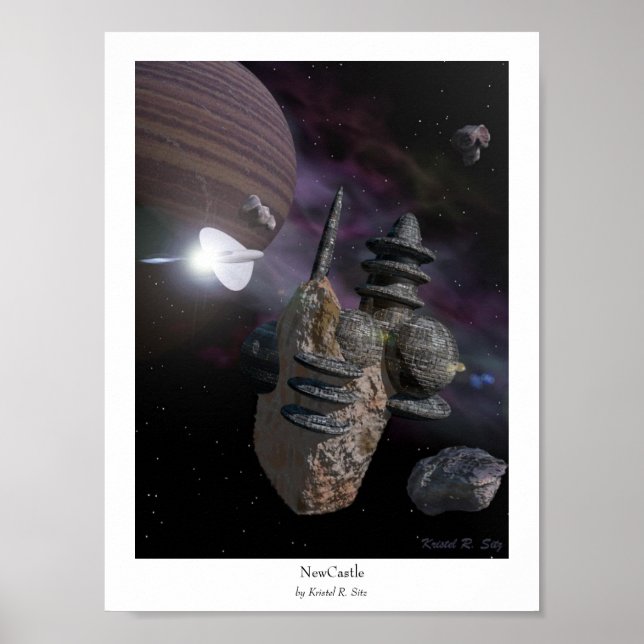 NewCastle, by Kristel R. Sitz Poster (Front)