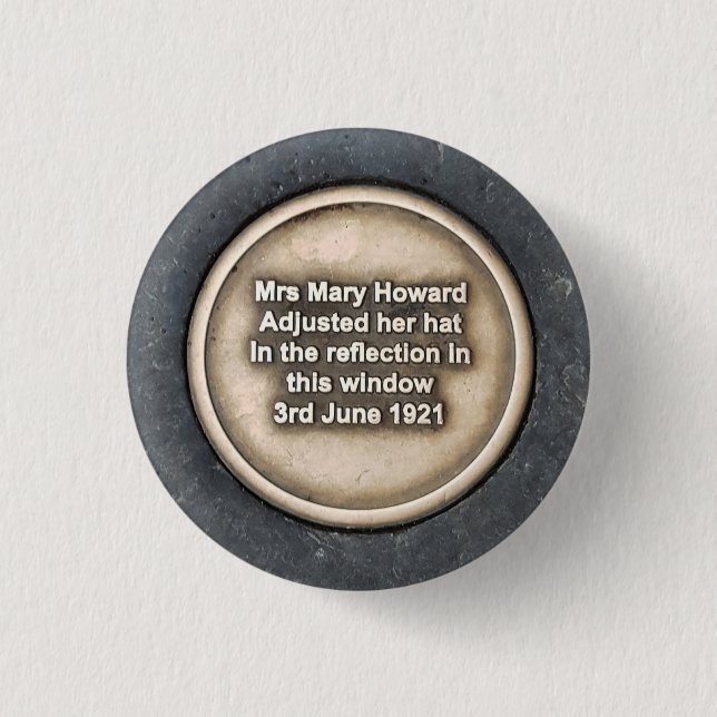 Newcastle Mary Button (Front)