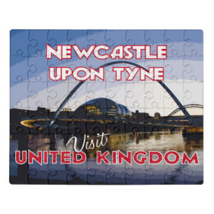 Newcastle Upon Tyne, Visit UK... Jigsaw Puzzle
