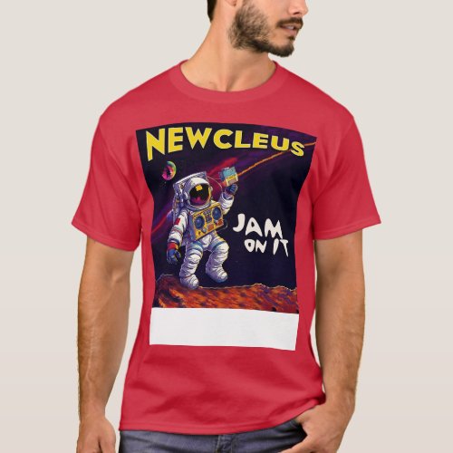 Newcleus Jam On It Astronaut T_Shirt