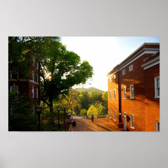 Newcomb Dining Hall Poster (Front)