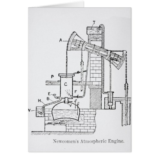 Newcomen's Atmospheric Engine Cards (Front)
