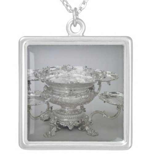 Newdegate centrepiece by Paul de Lamerie  1743 Silver Plated Necklace