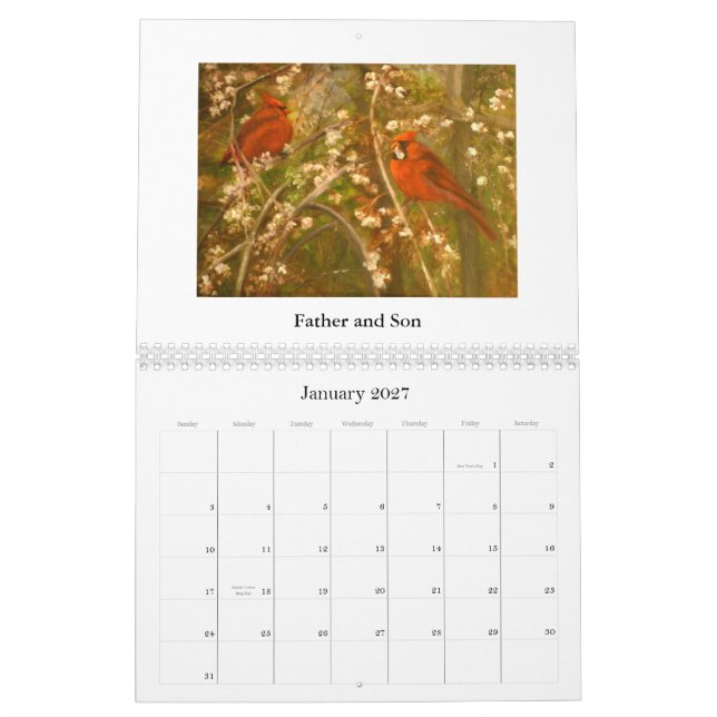 Newest 2012 calendar paintins (Jan 2027)
