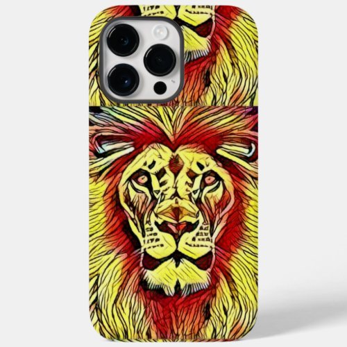 Newest king of the jungle design lion animals  Case_Mate iPhone 14 pro max case