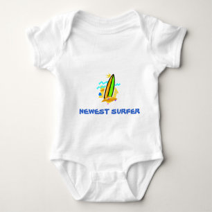 Newest Surfer Baby Bodysuit