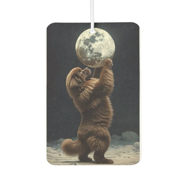 Newf moon  air freshener (Front)