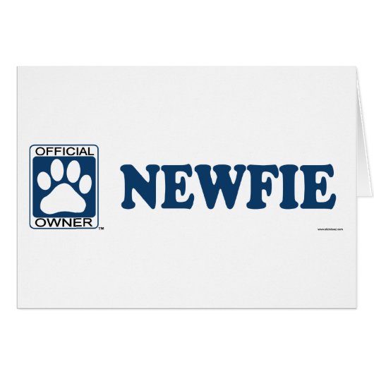 Newfie Blue Cards (Front Horizontal)