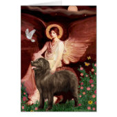 Newfie (brown) - Seated Angel (Front)