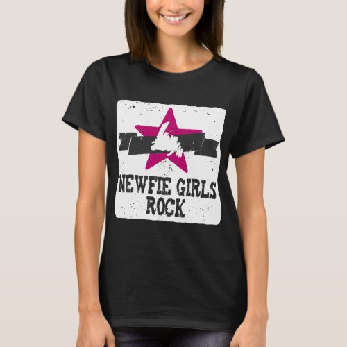 Newfie Girls Rock T_Shirt