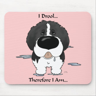Newfie (Landseer) - I Drool Mouse Pad