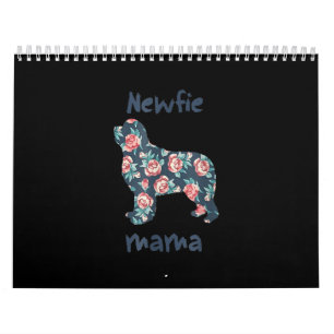Newfie mama   Newfoundland dog mom present Calendar