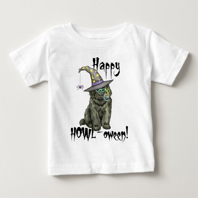 Newfie Witch Baby T-Shirt (Front)