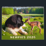 Newfies 2026 Calendar<br><div class="desc">Enjoy Newfs in their element every month of the year!</div>
