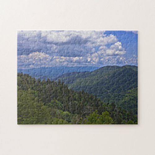 Newfound Gap Great Smoky Mountains Photo Puzzle