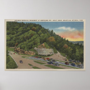 Newfound Gap, TN - Laura Spelman Memorial Poster