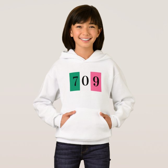 Newfoundland and labrabor hoodie 709  (Front Full)
