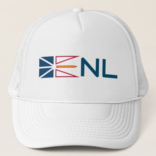 Newfoundland and Labrador flag Trucker Hat