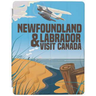 Newfoundland and Labrador travel poster iPad Smart Cover