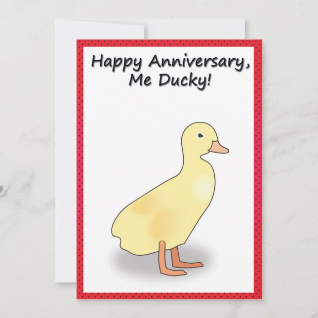 Newfoundland Anniversary Card. Holiday Card (Front)