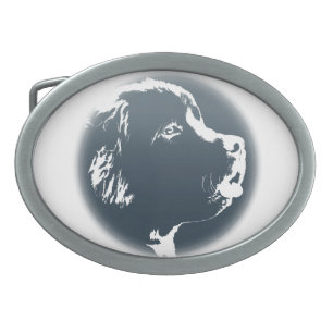 Newfoundland Belt Buckle Newfoundland Puppy Buckle