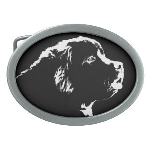 Newfoundland Belt Buckle Newfoundland Puppy Buckle