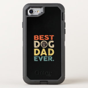 Newfoundland best dog dad ever gifts OtterBox defender iPhone SE/8/7 case