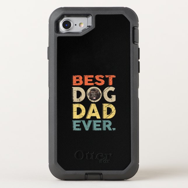 Newfoundland best dog dad ever gifts otterbox iPhone case (Back)