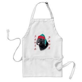 Newfoundland (blk) Santa Paws Adult Apron