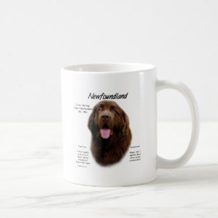 Newfoundland (Brown) History Design Coffee Mug