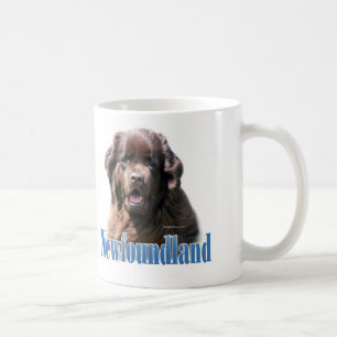 Newfoundland (brown) Name Coffee Mug