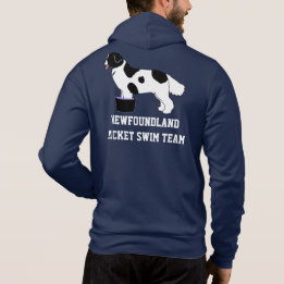 Newfoundland Bucket Swim Team Jacket (Landseer) Hoodie