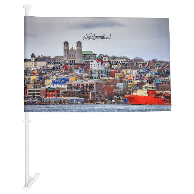 Newfoundland, Canada Car Flag (Front)