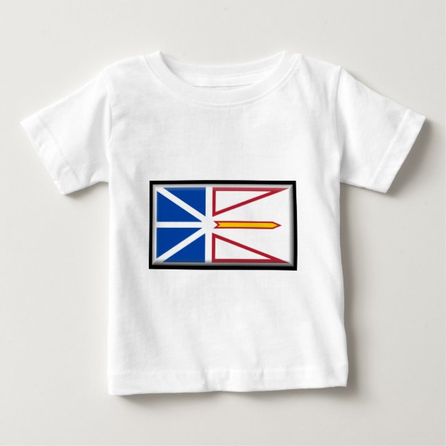 Newfoundland (Canada) Flag Baby T-Shirt (Front)