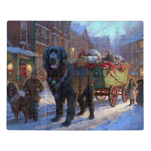 Newfoundland Christmas Festive Season Jigsaw Puzzle