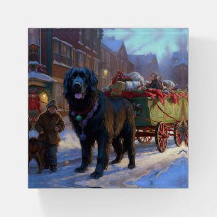 Newfoundland Christmas Festive Season Paperweight