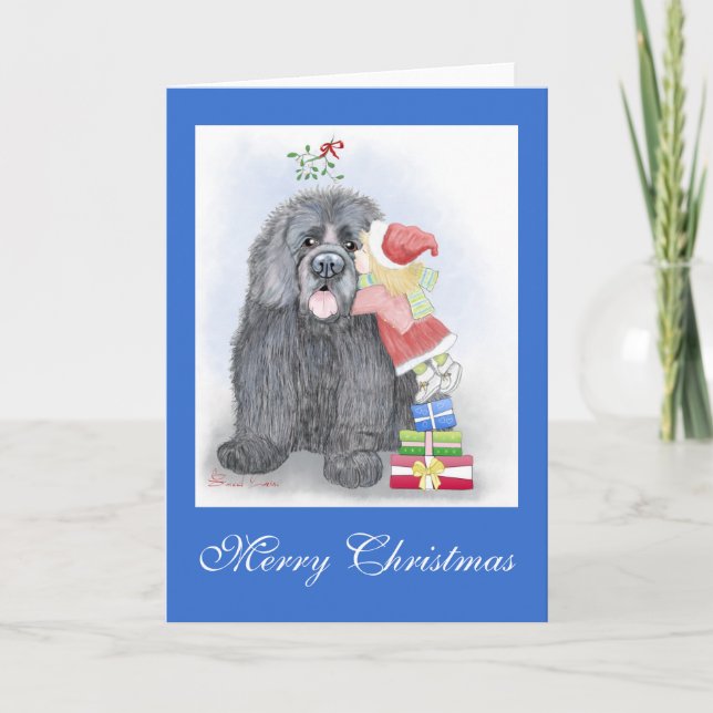 Newfoundland Christmas Greeting Card (Front)